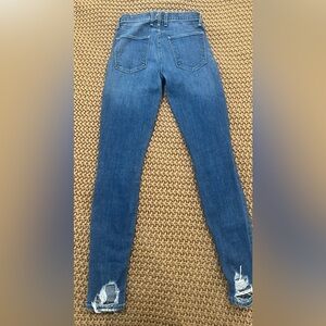 McGuire Denim Distressed Blue Skinny Jeans